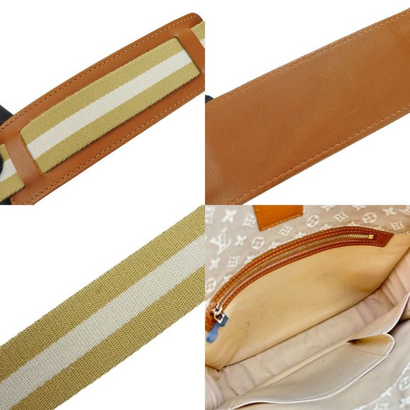 Louis Vuitton Shoulder Bag Bouzas Marie Kate M92323 Monogram Beige Canvas Lea... - Picture 6 of 8